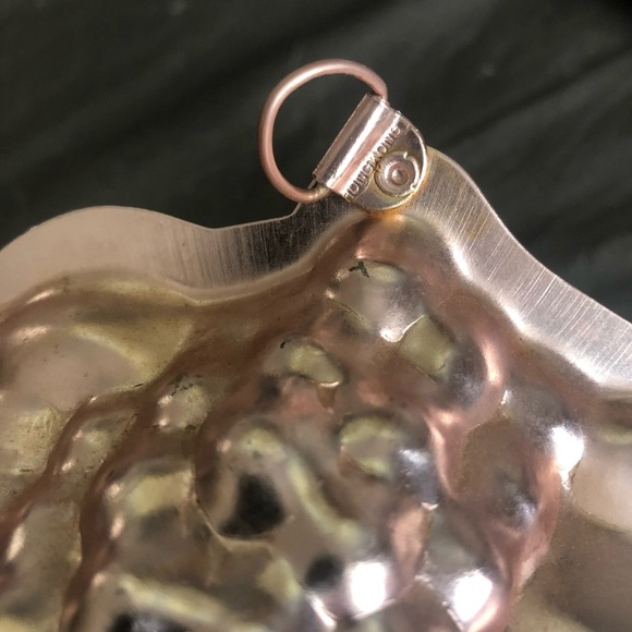 Vintage copper coloured Cornucopia jello mold- shabby chic decor- collectible - Picture 3 of 8